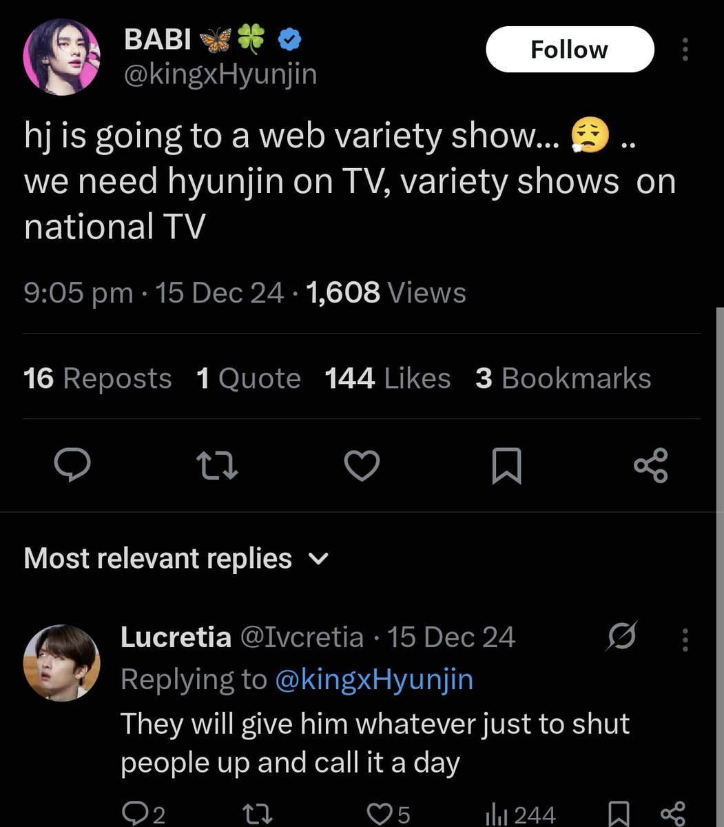 linodew77's tweet photo. stop setting up Lk and put your real fave as ur pfp.theres no lk stan who will engage with these well known hj akgaes. Now brainded pixies are attacking Lk https://t.co/nC1LbaqOne