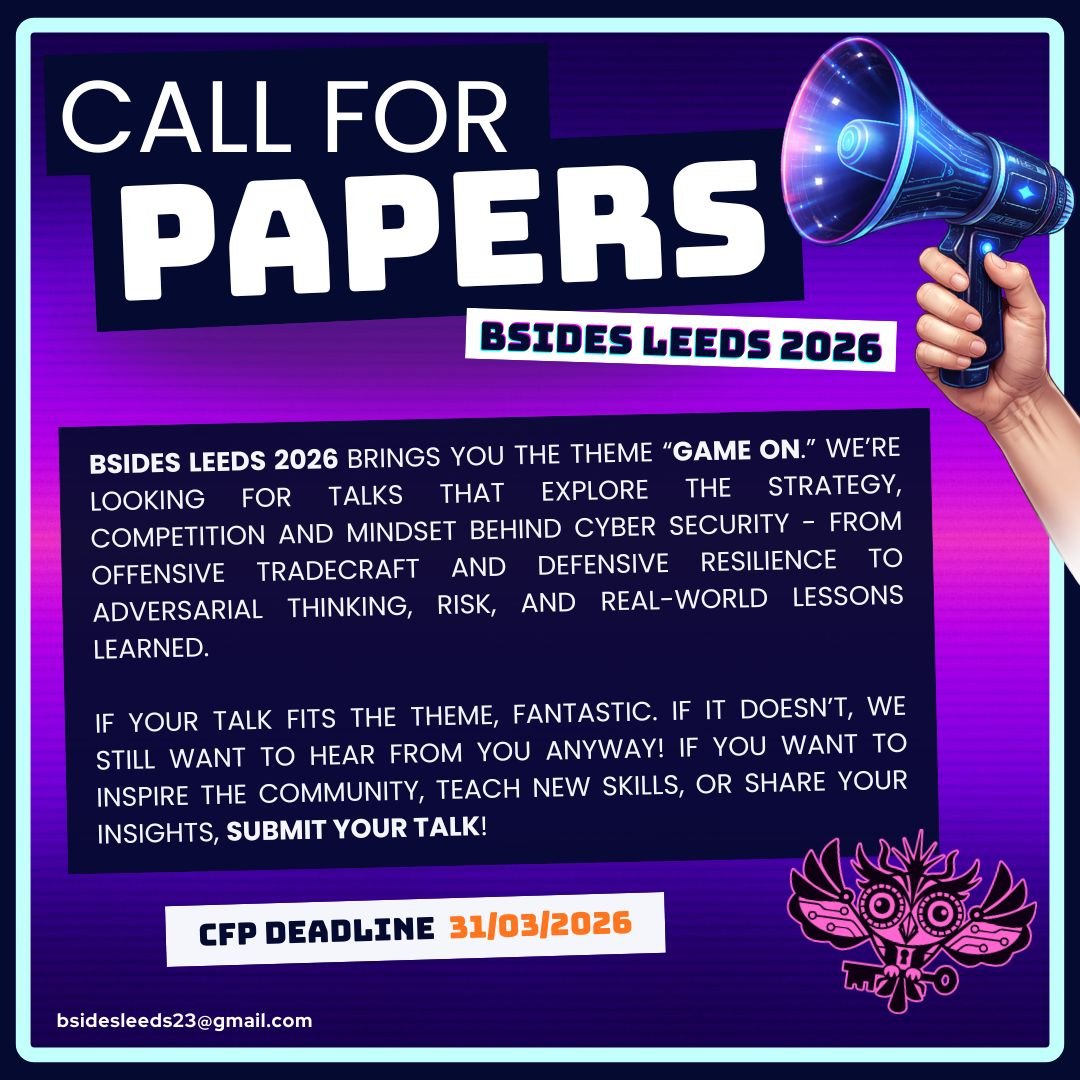 BSidesLeeds tweet media