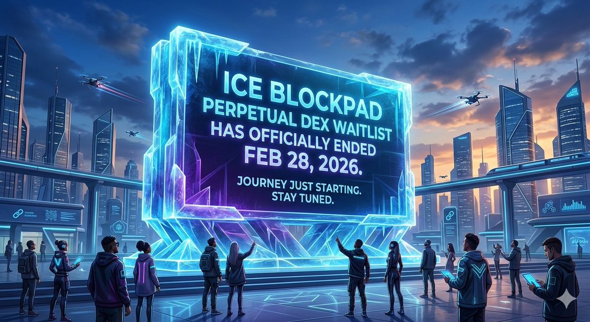 Snowy646599's tweet image. @ice_blockpad  Perpetual DEX waitlist officially closed on Feb 28. 🚀
The next phase begins—stay tuned❄️

​#Iceblockpad #PerpDEX #DeFi #CryptoNews