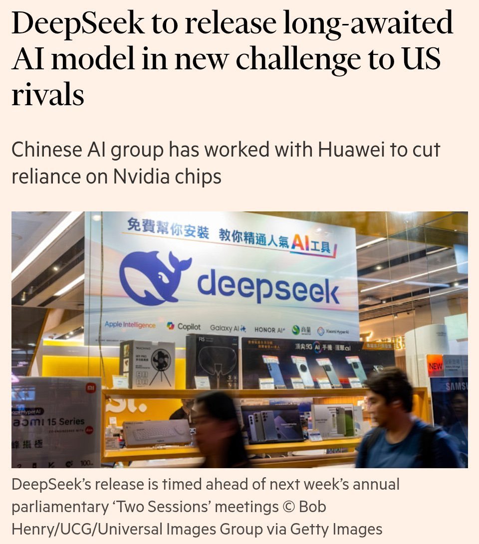 FT DeepSeek headline