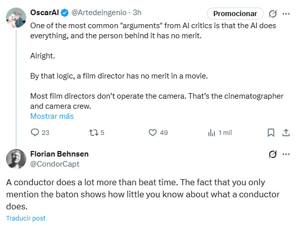 Conductor reply screenshot