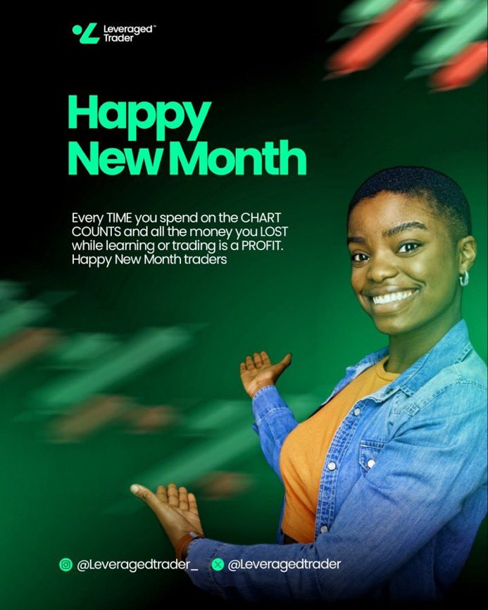 Lvdtraders's tweet photo. A New Month to design a better story ! 

Happy New Month 💚 https://t.co/oe5JSXhO46