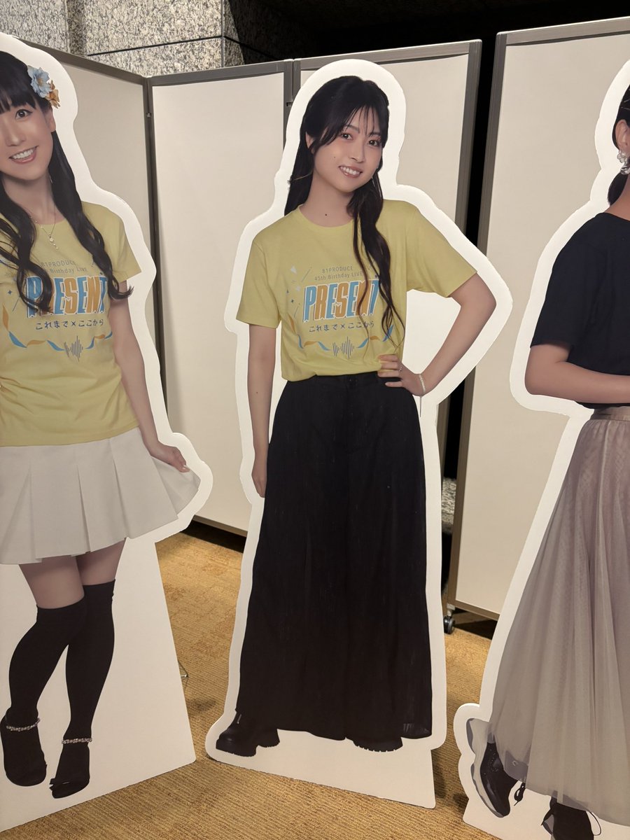 よっぴーがソロやったり、みにゃみがトークとMCやったり、まゆしぃもMC