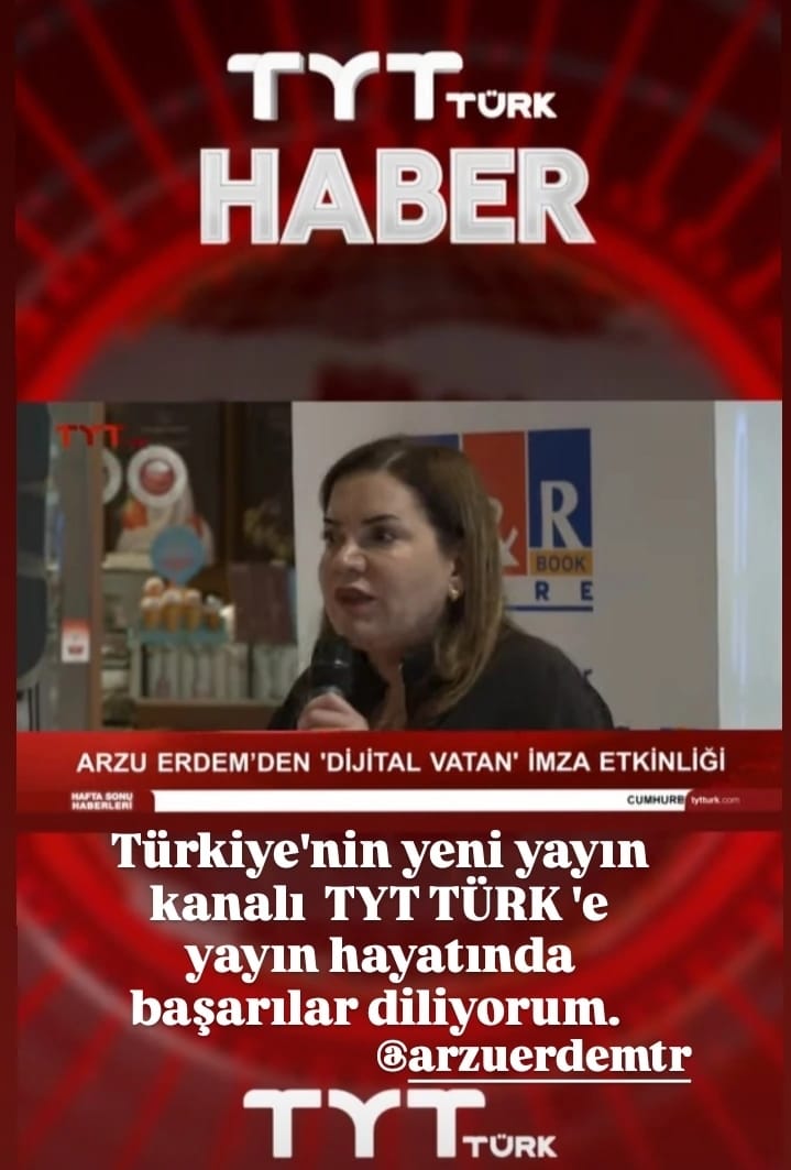 Alikarnap1's tweet photo. Türkiye’nin Yeni kanalı TYT TÜRK 
#arzuerdemtr
@arzuerdemtc https://t.co/5sgec2A7Wy