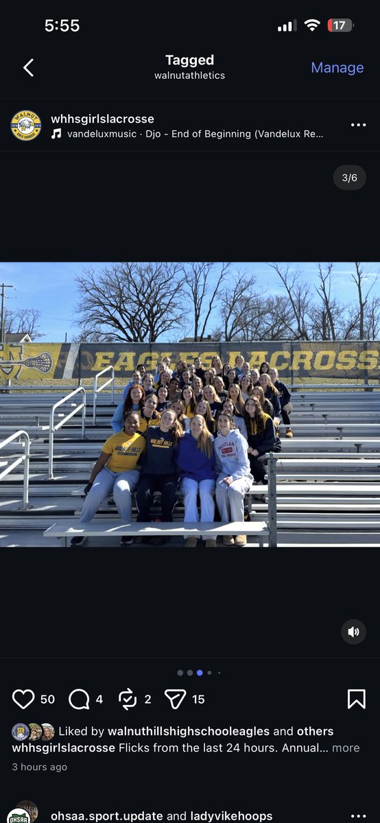 walnutathletics's tweet photo. Girls Lacrosse season is HERE and the energy is unmatched! ๐ฅ๐ฅ
New season. New goals. Same Eagle pride. ๐๐ฆ
Letโs ride. #GirlsLax #LetsGoNuts
๐ธ: whhsgirlslacrosse https://t.co/S4uaoLL3MU