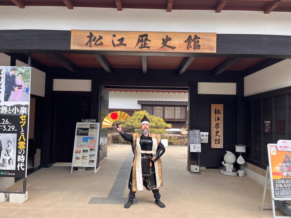 今日も「世にも奇妙な武者怪談」
お越し下され、真に感謝。

一回目、演目∶鳥取の布団と耳なし芳一
お客人 十一人

二回目、演目∶人柱の話と耳なし芳一
お客人 十六人

のお客人に怪談を楽しんで戴いた。
次回は
3月8日（日）

乞うご期待。