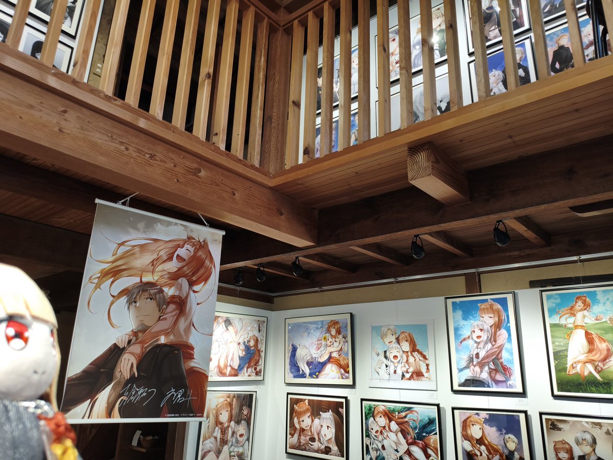 GooYang's tweet photo. 名残惜しいけど、そろそろ帰ります!
スタッフさんとも沢山お話出来ました(*´ω`*)
また関西に巡回来てください! 行きますので!
※写真up可 確認済
#GoFa
#狼と香辛料 https://t.co/bM5DVN6IdF