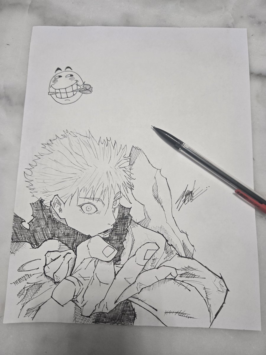 boko_kira's tweet photo. I been drawing and shi tap in w me... 🤫 https://t.co/yJr5ncyVpG