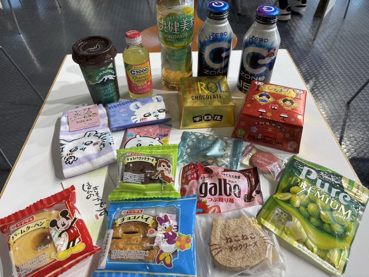 今日も差し入れありがとうございました🥹 嬉しい💛