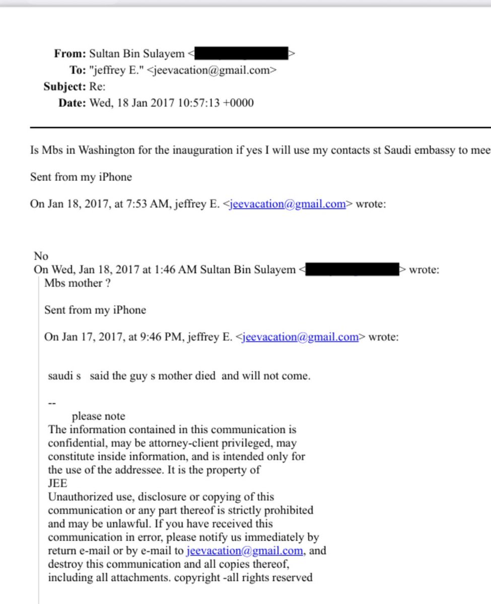 jakeshieldsajj's tweet photo. Jeffrey Epstein held a close relationship with Saudi Crown Prince MBS

They have photos together, financial dealings and multiple meetings 

Saudi Arabia appears to be an Israeli bitch just like President Trump https://t.co/TDgbUv8m1S