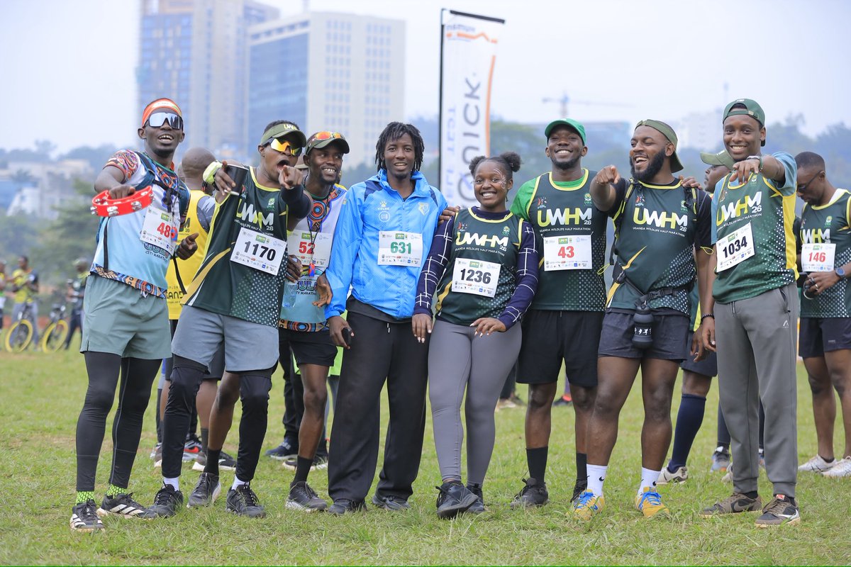 Today at #UWHM2026, every step we took was dedicated to educating the children of our fallen rangers the true heroes who gave their lives protecting Uganda’s wildlife. 

We didn’t just run for fun. We ran for hope, for legacy, and for a future where their children can dream