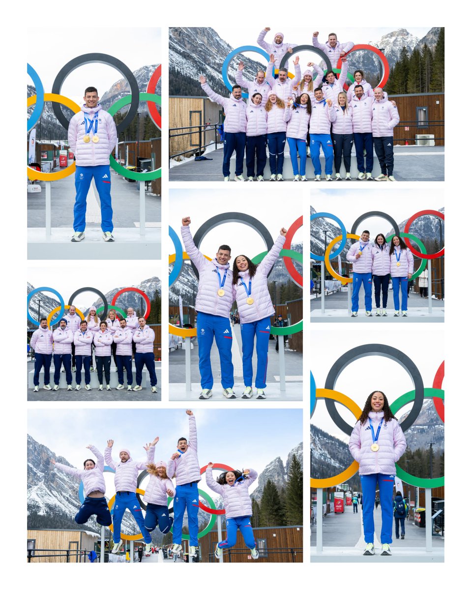 KatyPhysio's tweet photo. 🇬🇧 Team GB Winter Olympic Games Highlights: Cortina d'Ampezzo 🇮🇹 2026 #memoriesmade 🎬 https://t.co/X2b1iHFcvt