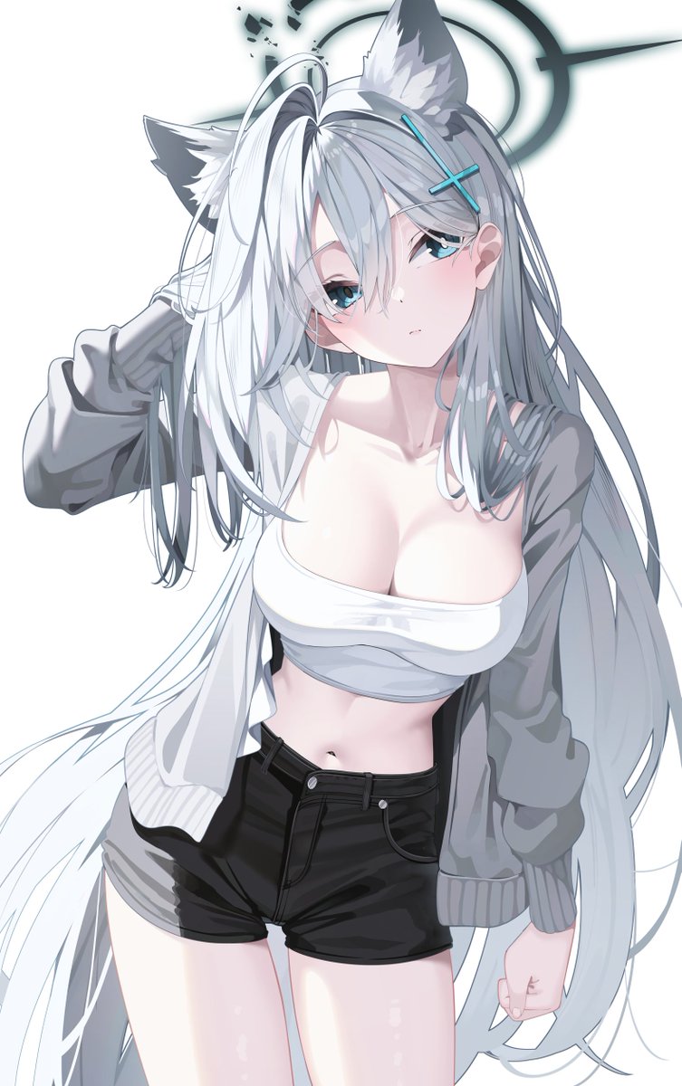 kanzi30855's tweet photo. 🐺🩶

#ブルアカ #BlueArchive #シロコテラー https://t.co/UpXIQXqdSE