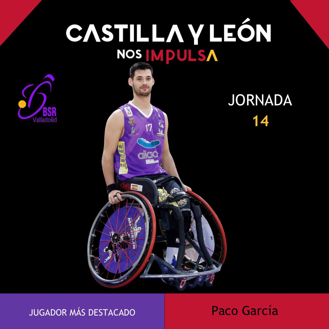 El premio #castillayleónnosimpulsa correspondiente a la 14° Jornada de la SuperLiga <a href="/Fundacion_ONCE/">Fundación ONCE</a> es para Paco García Quiles.

<a href="/BsrEspana/">BSREspaña</a>