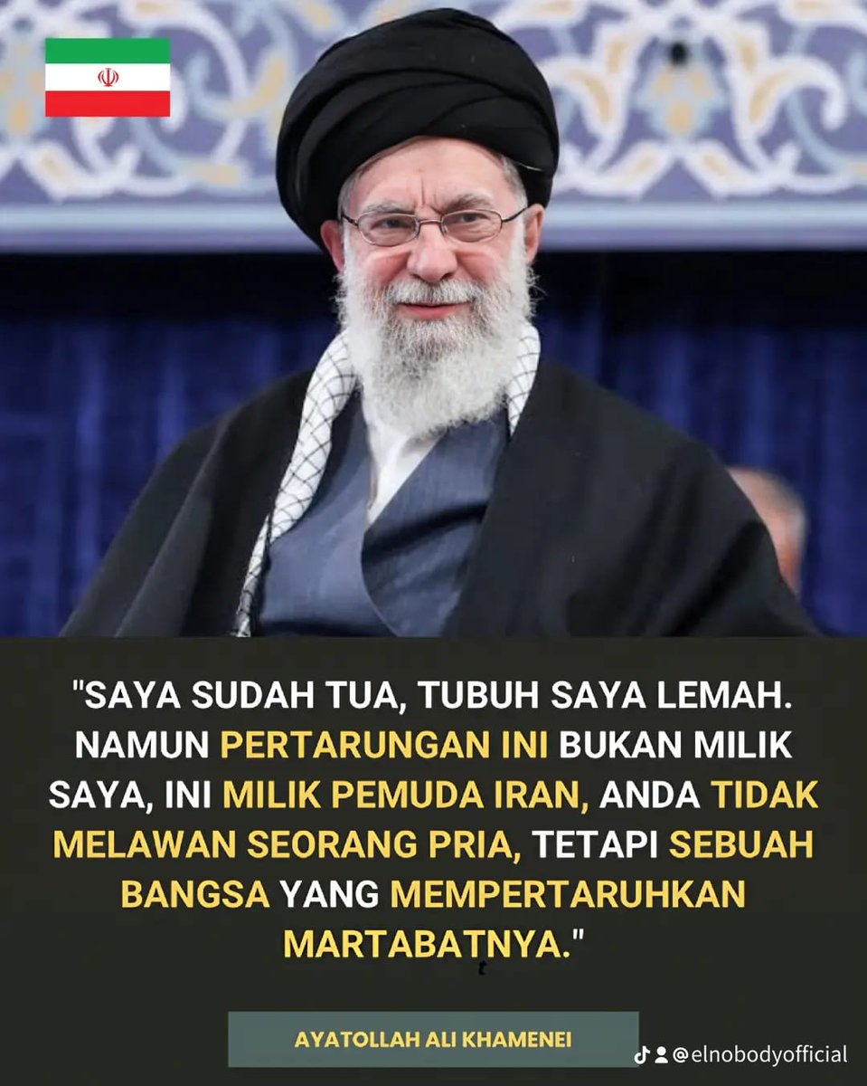 Anda tidak bisa menakuti kami dengan  kelaparan, karena kami putra-putri Ramadhan. Anda tidak bisa menakuti kami dengan kematian, karena kami putra-putri Muharam. 

Sebuah kutipan yang indah...