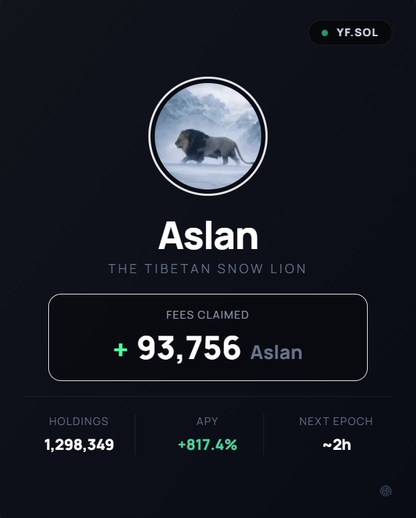 elementzofshe's tweet photo. $Aslan cashbacks is now live on YieldFinder.

Every wallet that has ever held $Aslan was included in the snapshot and is eligible for 50% of this week’s fee distribution.

Check if you're included: 👇 1/2 https://t.co/XLfohTHp44