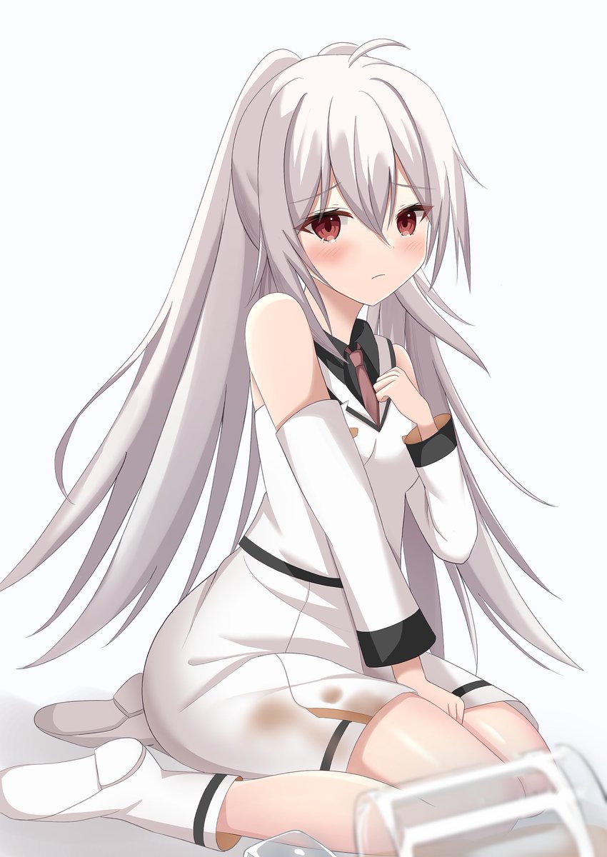今週の白髪美少女