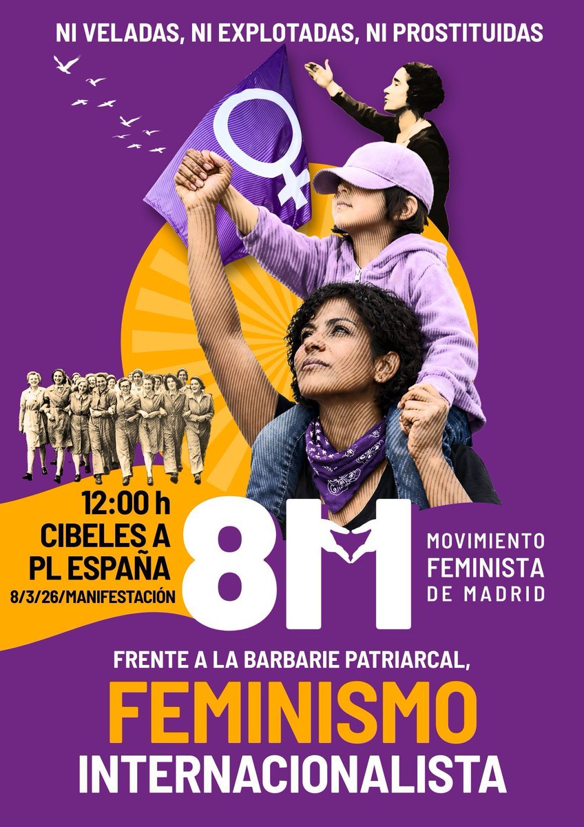 Movimiento Feminista de Madrid tweet media