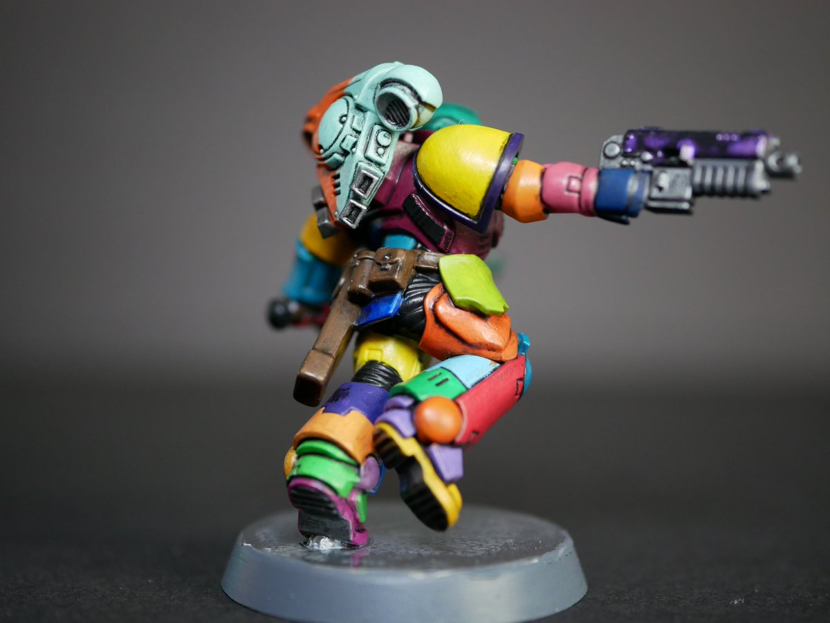 I made a Crayon Eater #warhammer40k #SpaceMarine2