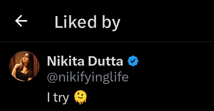 peacefulpetals3's tweet photo. Love you Sumo🥰❤️
This made my day.......Thank you so much! 🤍✨

#NikitaDutta #NamikPaul
#EkDujeKeVaaste #ShraMan https://t.co/lEXARxErff