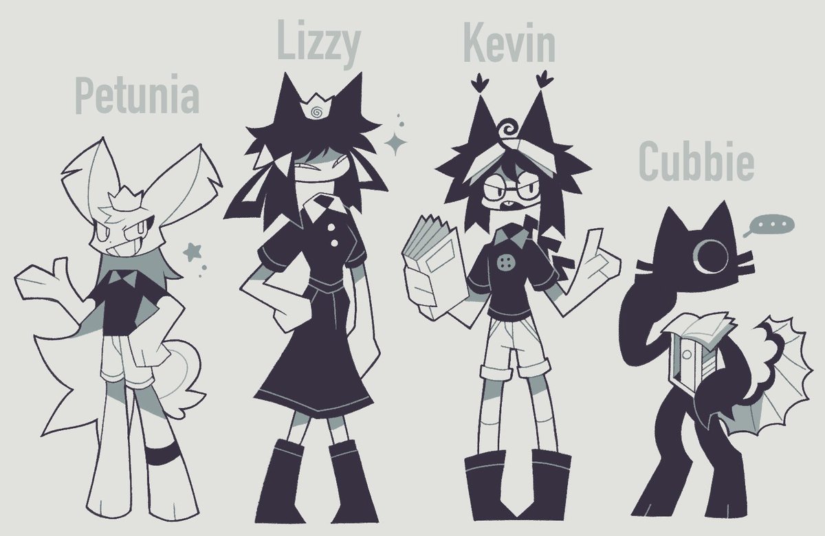 5/7! >:DD

Oh my GOD FINALLY T T I swear I'm gonna shoot myself if I delay even longer

Anyways! SECOND SET OF STUDENTS ARE NOW DONE!! ONE MORE LEFT THEN ∆LICE!!
I hope y'all like the designs TwT
Read alt :3

#FPE #fpeAU #fundamentalpapereducationᅠ #fundamentalpapereducationAU