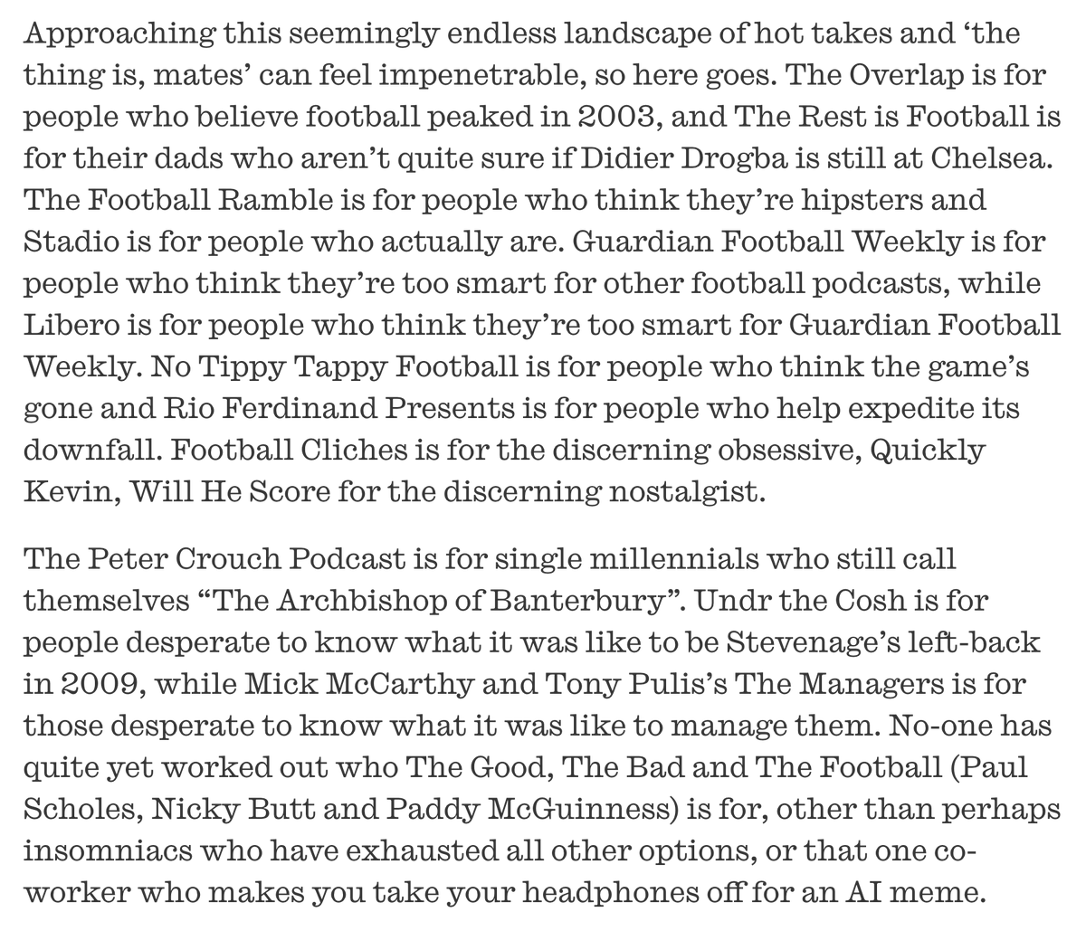 I'll take it
observer.co.uk/news/sport/art…