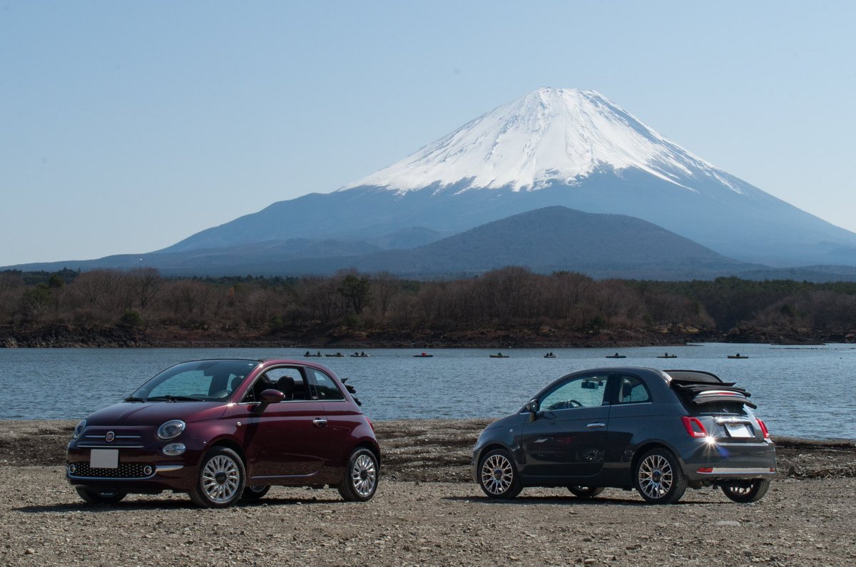 harusame906's tweet photo. “日本の景色”に フィアットと https://t.co/30z0pco6mS