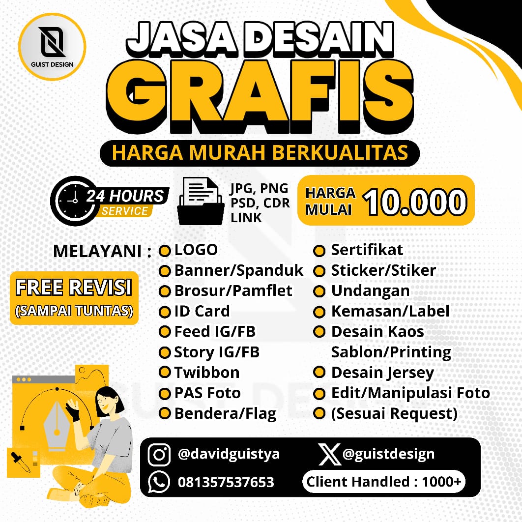 Jasa Desain Grafis | Joki Tugas | Poster | Rp. 10K tweet media