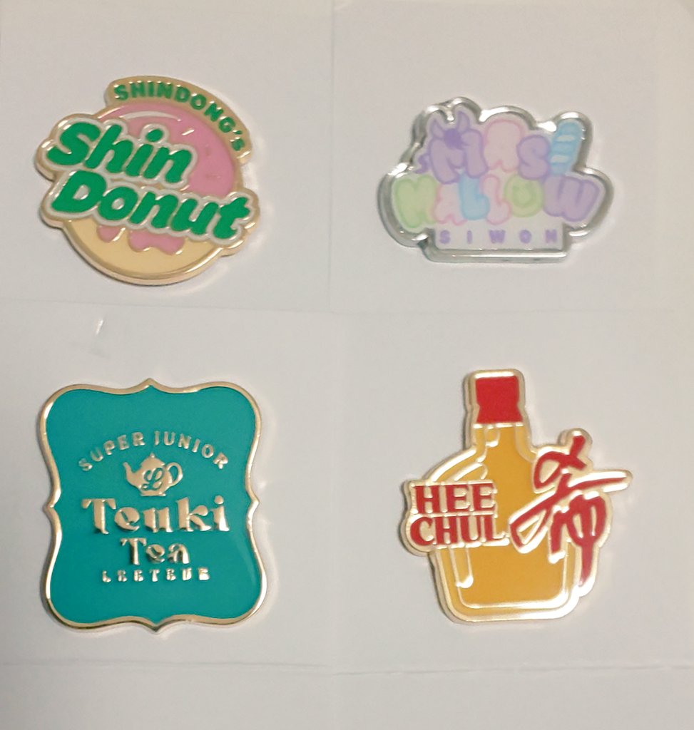 【交換】SJ Market JAPAN
ランダムピンバッジ

【譲】ヒチョル、イトゥク、シウォン、シンドン
【求】SJ Marketロゴ

郵送orベルーナ会場手渡し
※郵送の場合、雨濡れ、折れ対策と追跡番号付けての発送
お気軽に声掛けて下さい😊