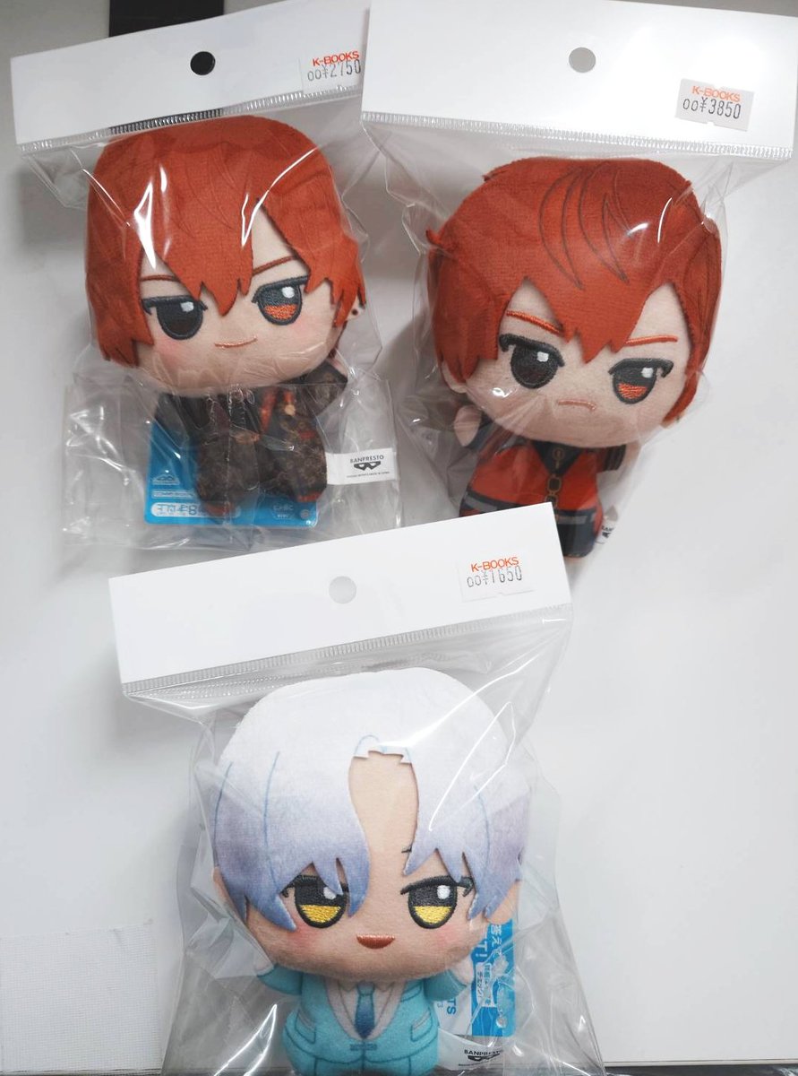 入荷情報】 18TRIP エイトリ ちびぐるみ 西園練牙 大黒可不可 揃って