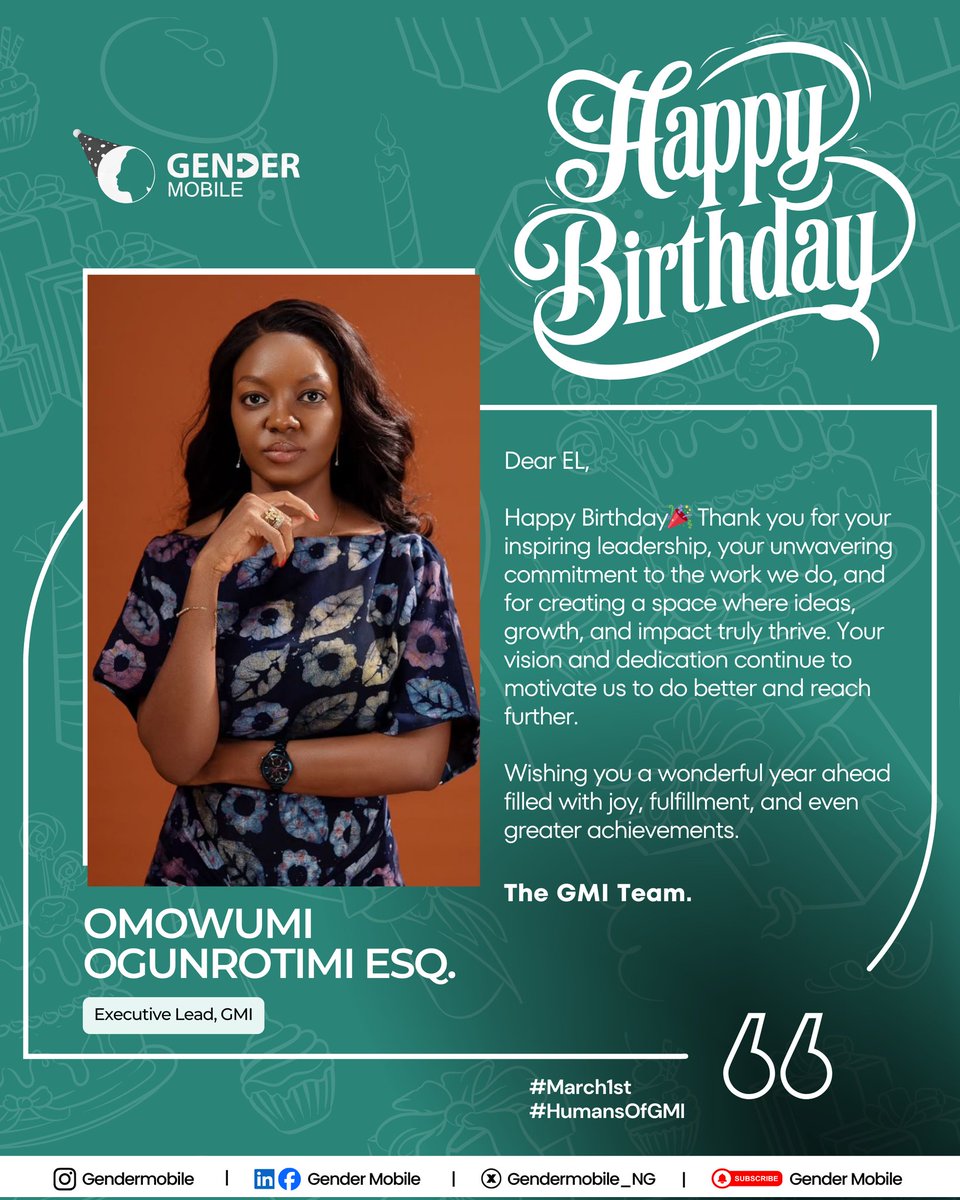 GenderMobile Initiative tweet media