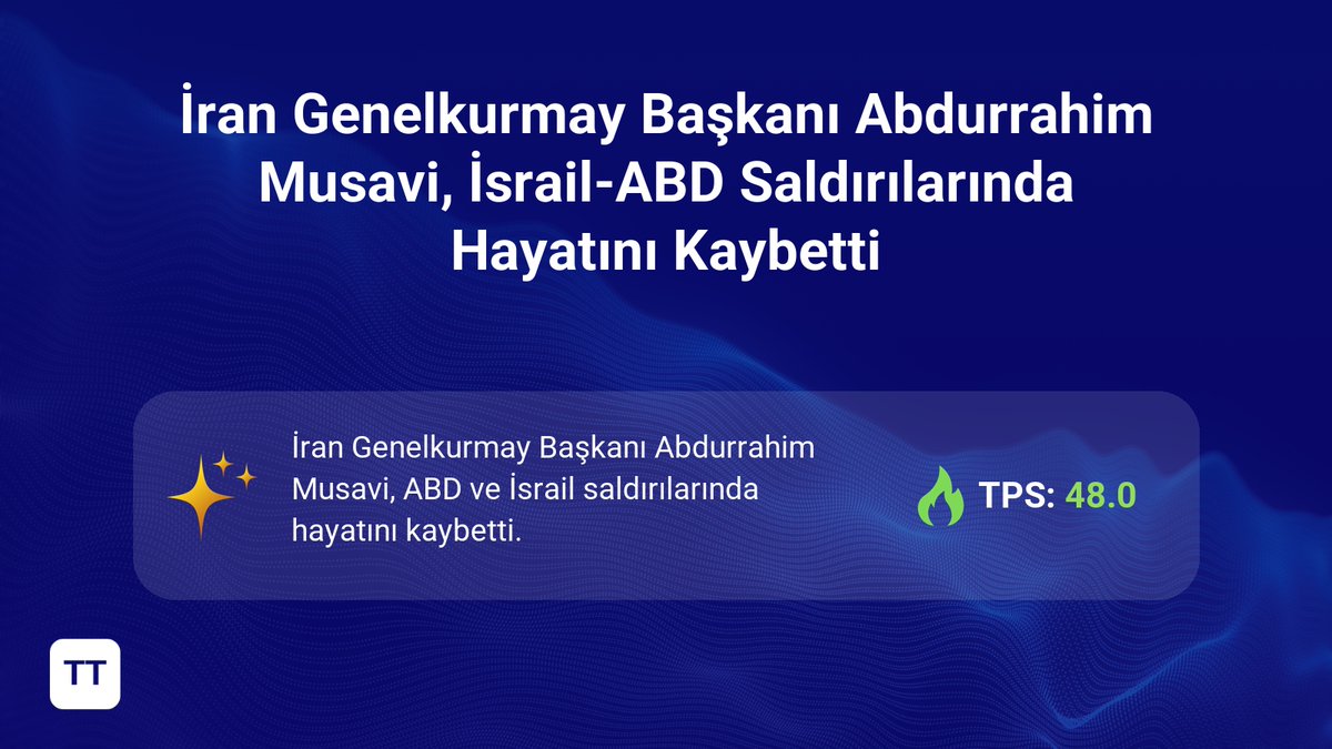 🚨 Son Dakika: İran Genelkurmay Başkanı Musavi'den Acı Haber! 🇮🇷💥

🤖 İran'ı sarsan haber! ABD ve İsrail saldırılarında İran Genelkurmay Başkanı Abdurrahim Musavi hayatını kaybetti. Detaylar...

Detaylar: 👇 🔗
trendiatr.com/trend/sondakik…

#Gündem #TrendiaTR #IranWar
