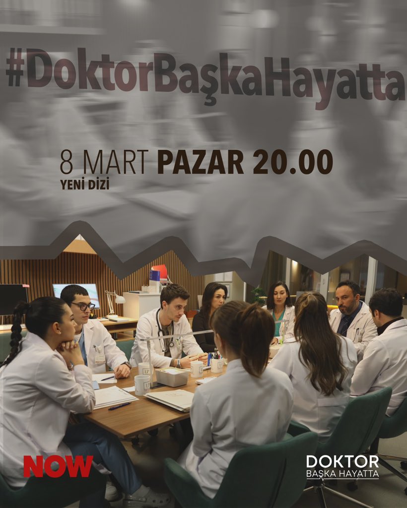 doktordizi's tweet photo. Umutpark Tıp Vakfı Hastanesi en zor günlerinden birini yaşayacak! ⚡️ #DoktorBaşkaHayatta ilk bölümüyle 8 Mart Pazar 20.00’de NOW’da. @nowtvturkiye https://t.co/A6eEI39KNN