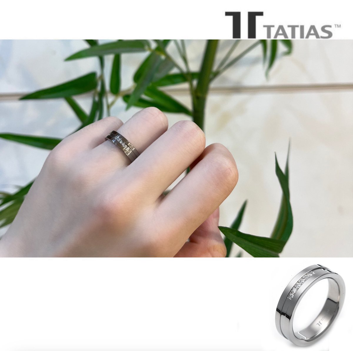 tatiasdotcom's tweet photo. 타티아스(TATIAS) 티타늄 반지 T-953입니다.
3개의 반지가 하나의 디자인으로 탄생하였습니다.
다른 제품과도 레이어드하여 착용할 수 있는 제품입니다.
반지의 폭이 최적화 되어 어느 손가락에 착용하셔도 모두 잘 어울리는 디자인입니다.

https://t.co/19C1sZO3Q6 https://t.co/fsIi7XN2wH