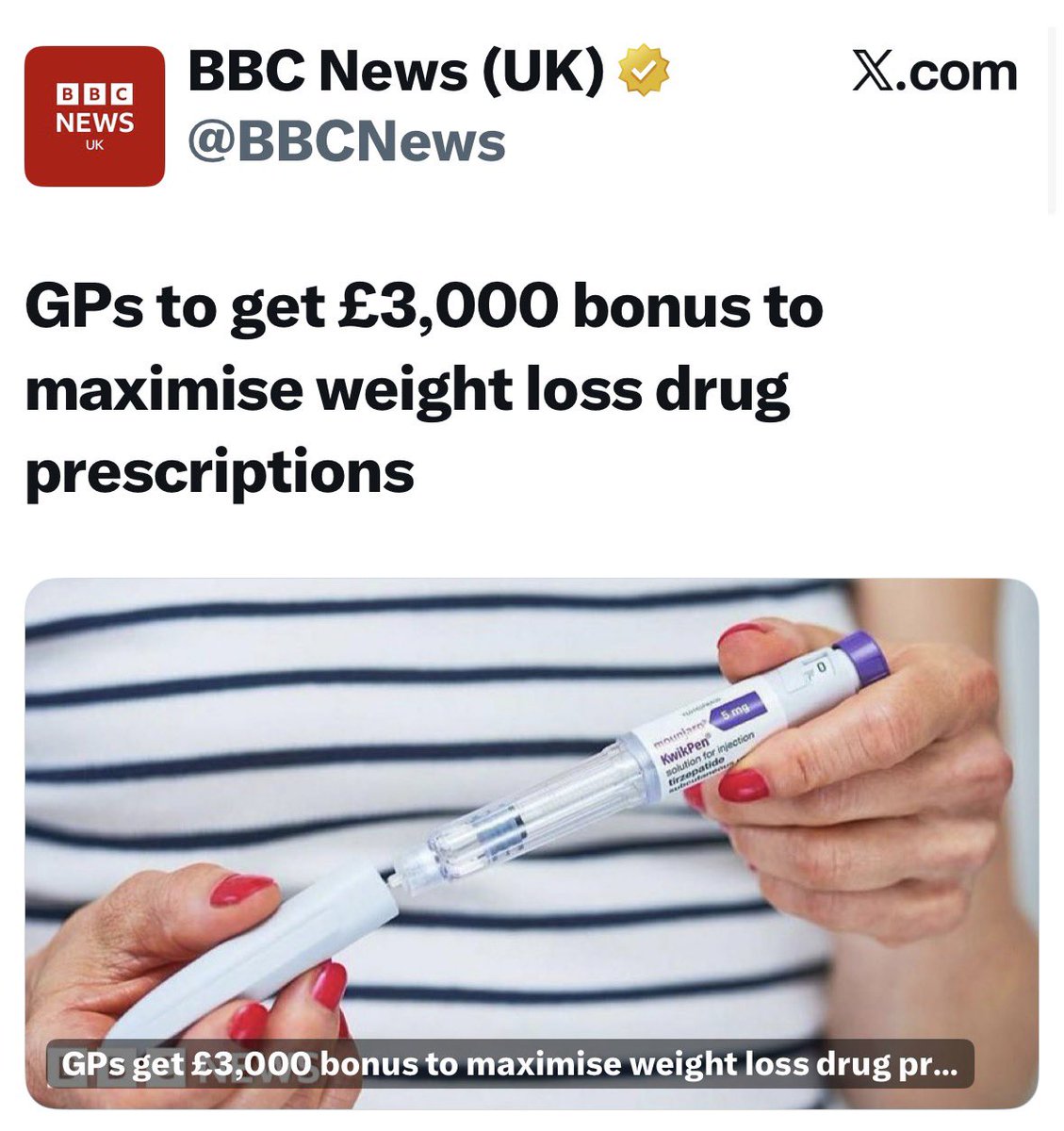 parthaskar's tweet photo. We are only 2 months into 2026

And we already may have a winner about the most uniformed tweet 

The sustained effort to denigrate GPs? 

Continues. 

TL:DR? 

It’s a click bait nonsense headline. https://t.co/5NvdKGmQC6