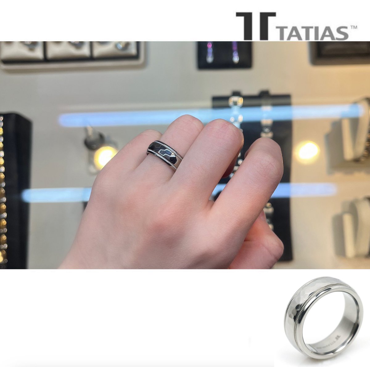 tatiasdotcom's tweet photo. TATIAS titanium ring T-245.
It is a new model of Tatias for those who seek special love, beauty that is different from others.
The pieces in the center and the pieces on both edges combine to give off beautiful light.

https://t.co/17Te6Du9MB https://t.co/MbGyr5sU1q