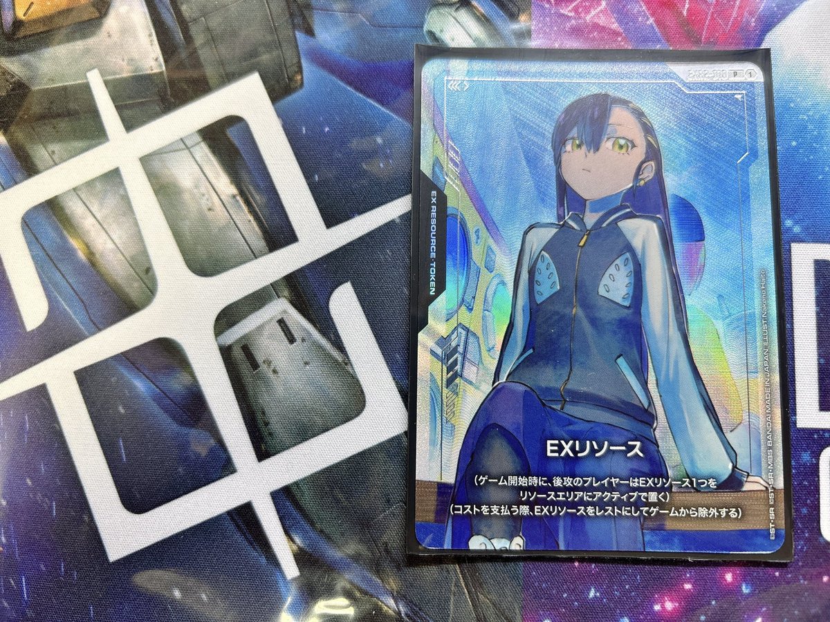 ガンダムカードゲーム ジークアクス EXリソース マチュ ニャアン