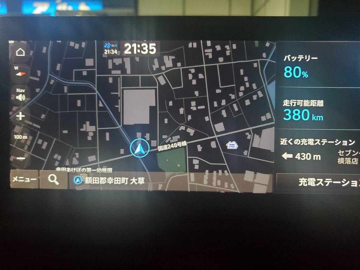 im_0530_inster's tweet image. 【充電実績】

日時:26年02月25日21時
場所:FLASH幸田
出力:180kW
料金:1,663円(33分)　43.99円/kW
充電:68%(12%→80%)
　　 333km(47km→380km)

#インスター #ヒョンデ #Inster #Hyundai