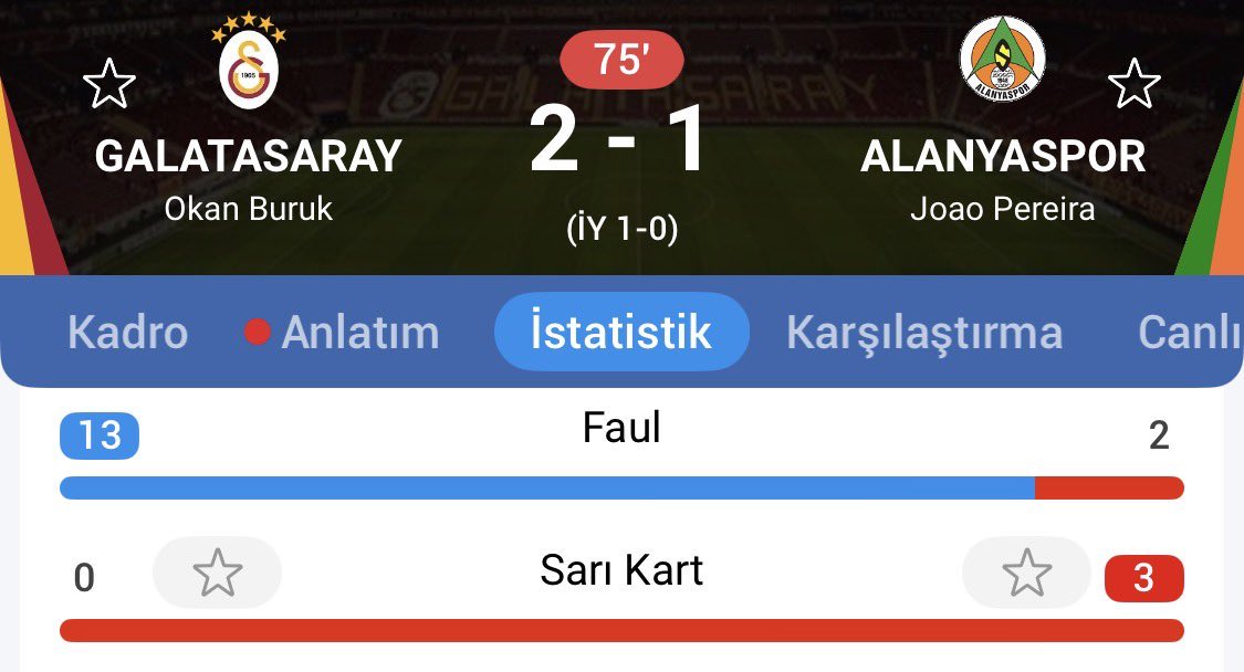 Bu istatistiği kıvırmadan açıklayabilecek bir gsli var mı ?