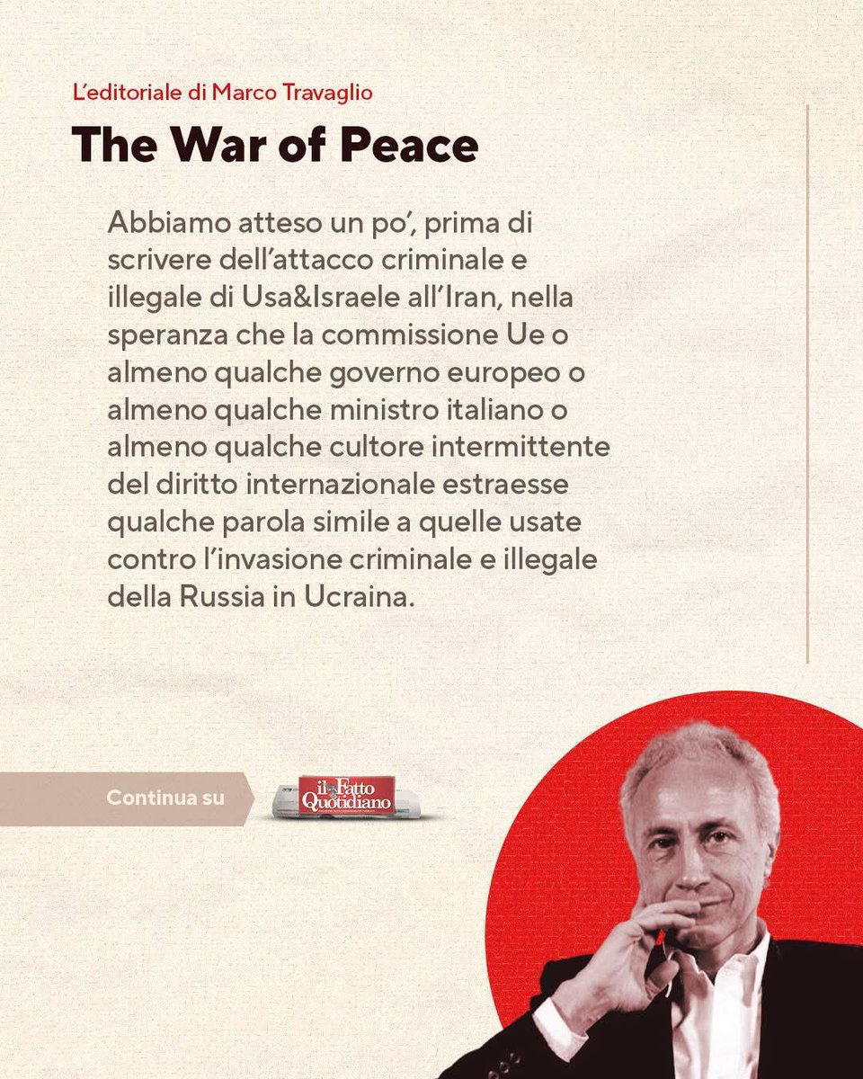 Marco Travaglio tweet media