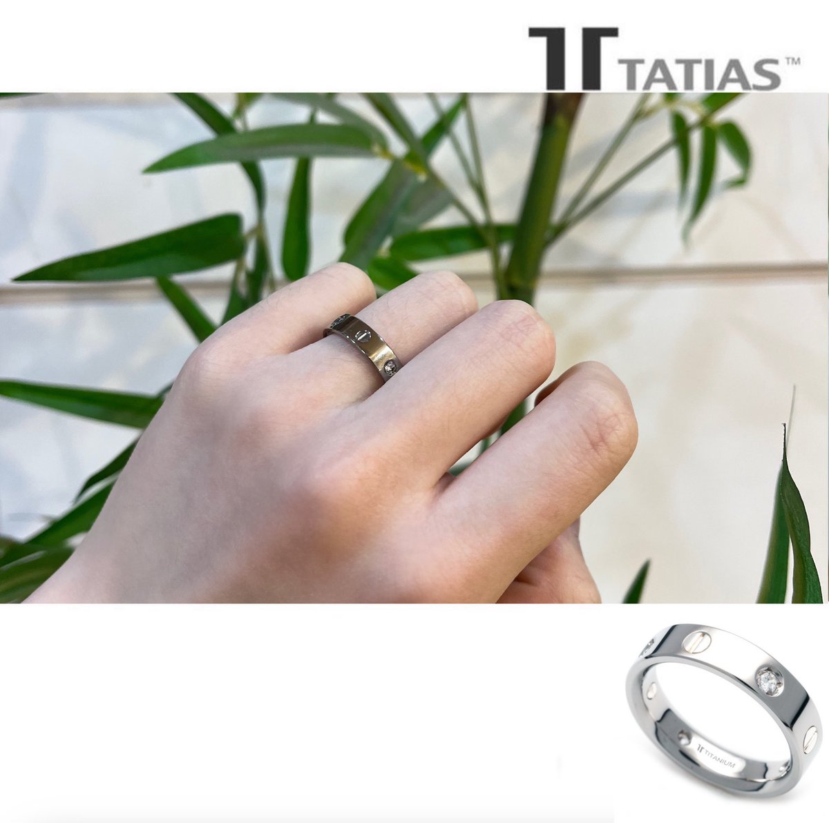 tatiasdotcom's tweet photo. 타티아스(TATIAS) 티타늄 반지 TS-039입니다.
SILVER와 티타늄 콤비를 이룬 제품입니다.
기계가 아닌 핸드메이드로 제작하여 고급스러움을 느낄 수 있습니다.
SWISS SIGNITURE와 SILVER가 어울려 은은한 아름다움을 발휘합니다.

https://t.co/emSIwa5ytL https://t.co/hxHZj3oQD2