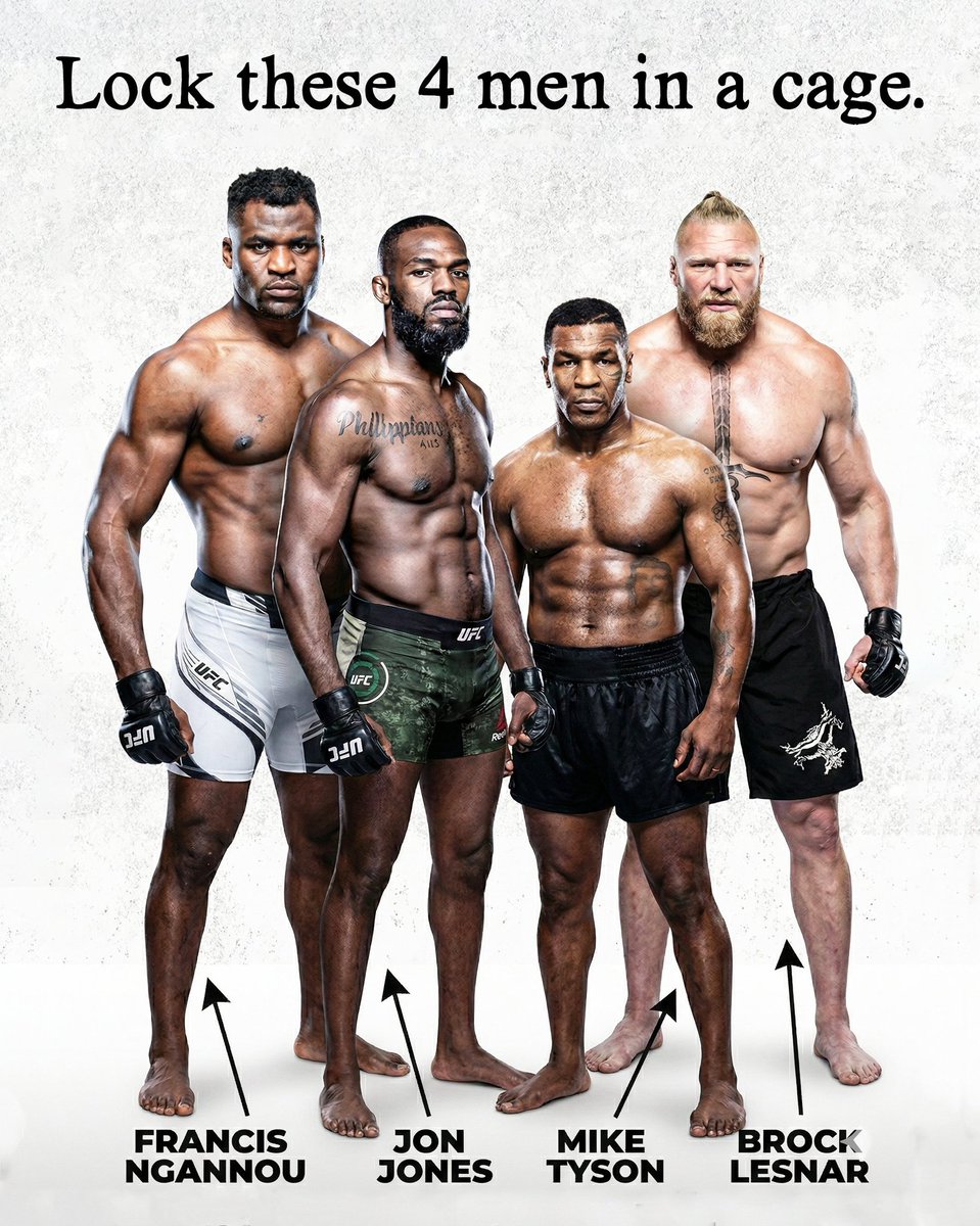 Who do you think will the cage fight? 

Mine is Iron Mike!! What's your thoughts 👇👇