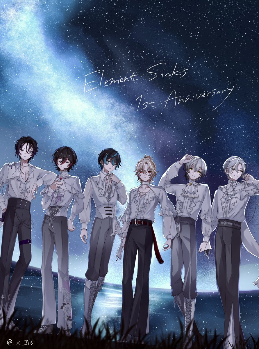 Element Sicks 1周年おめでとうございます🎉㊗️ #絵れしく #EL6