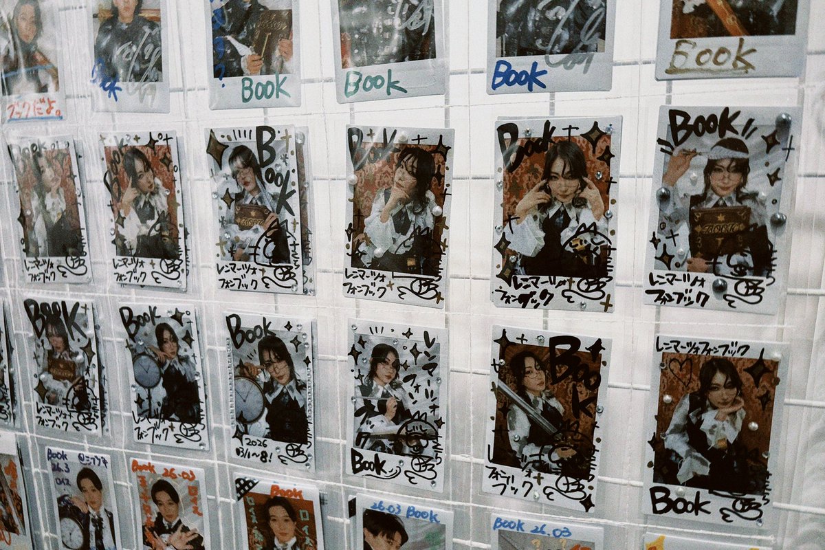 壱BOOK 沢山チェキを刷って頂いております😭 まだまだまだまだまだまだ