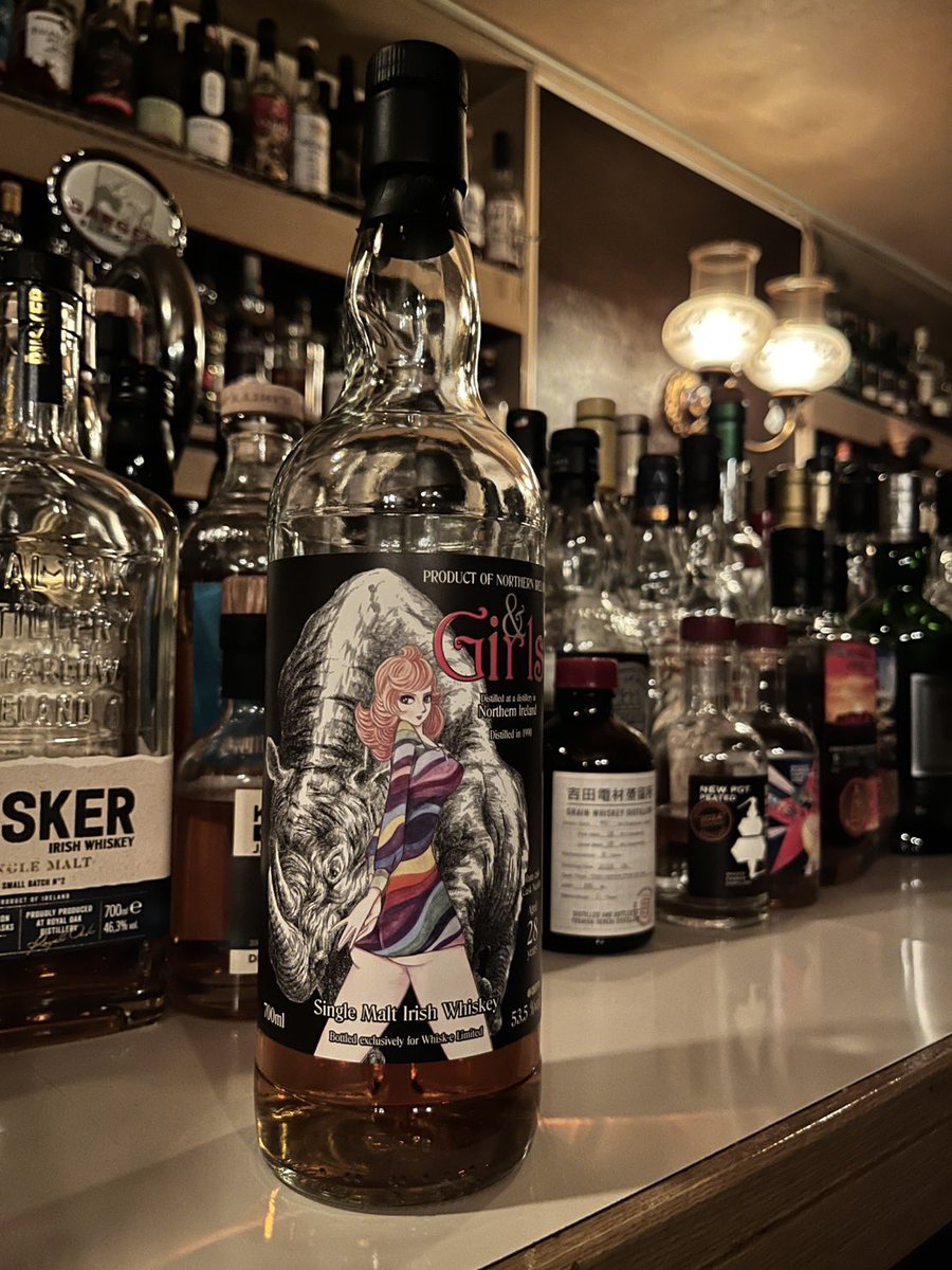 本日は、＆ガールズ アイリッシュ シングルモルト 1990 28年