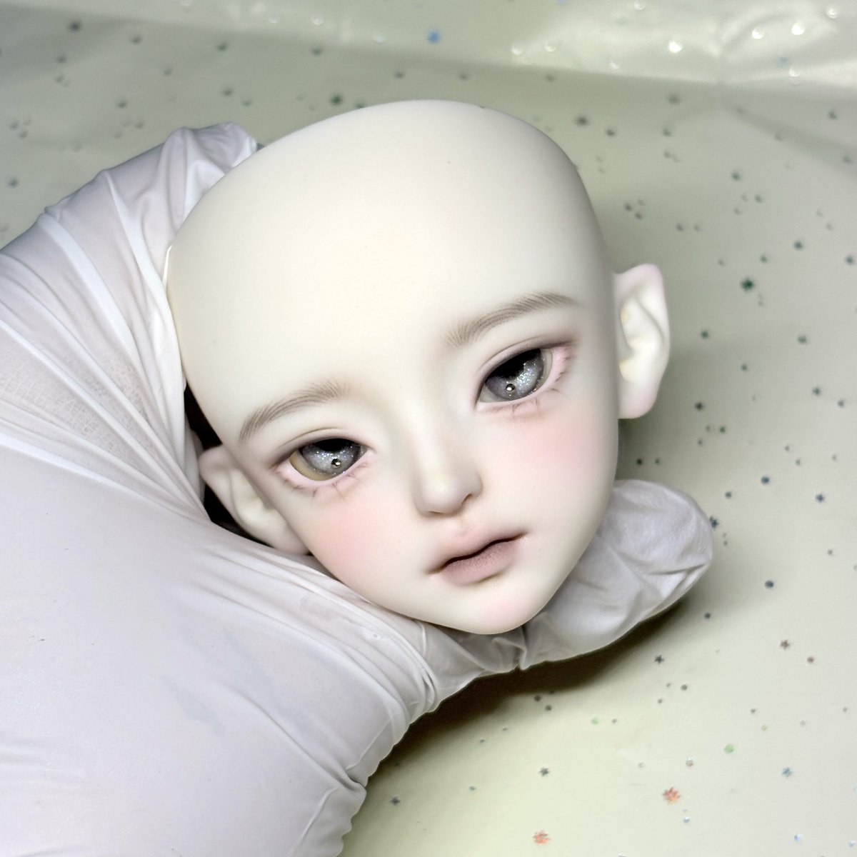 이불 _ bjd face up tweet media