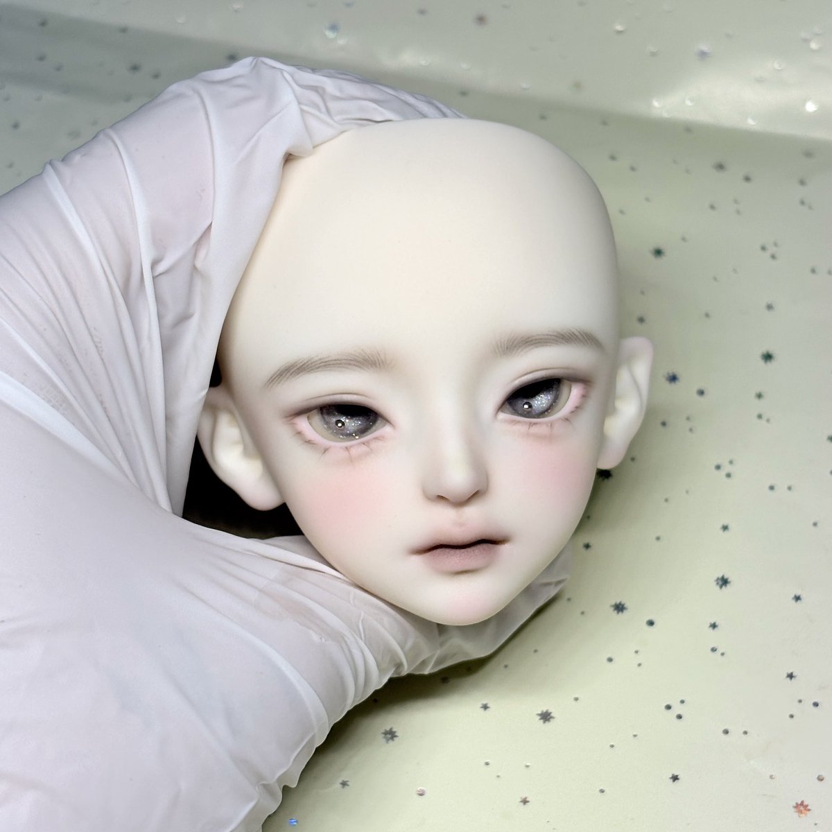 이불 _ bjd face up tweet media