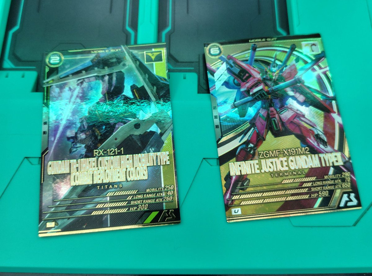 帰り道で拾った2枚。 使えるカードかマジわからん。