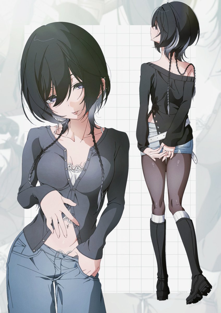 rairime_rairai's tweet photo. ……制服着てる時は見えないもんね https://t.co/OX5Q7Im3iV