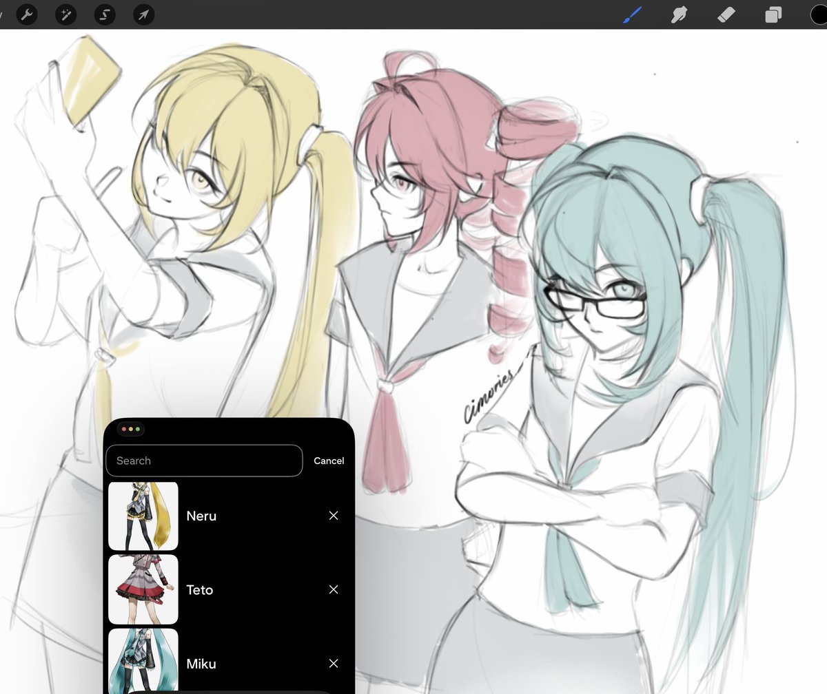 haniwareee's tweet photo. i got a new ipad #triplebaka https://t.co/sMLnjhAEUa